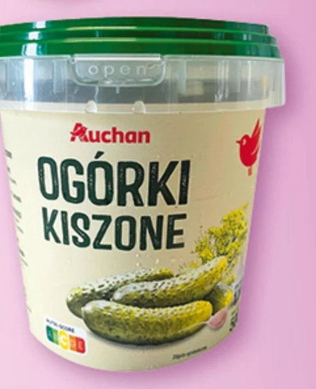Ogórki kiszone Auchan