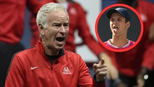 John McEnroe i Hubert Hurkacz