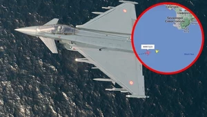 Brytyjski Eurofighter Typhoon pojawił się blisko Krymu. Panika w Rosji