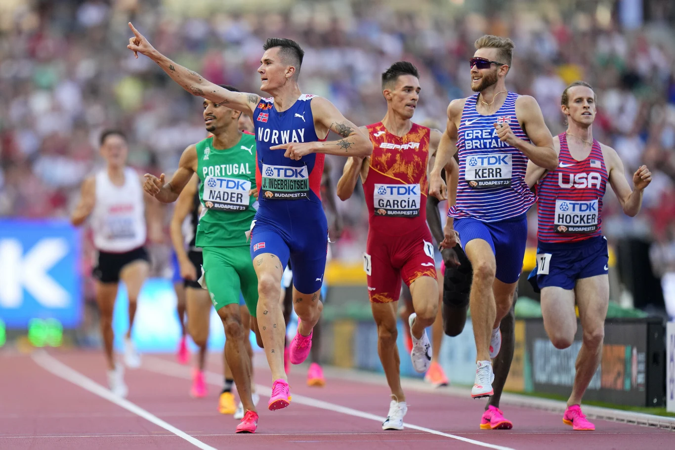 Jakob Ingebrigtsen i jego rywale