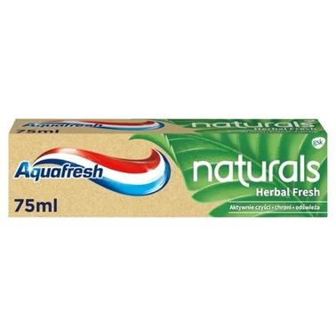 Aquafresh Naturals Herbal Fresh Pasta do zębów z fluorkiem 75 ml - 2