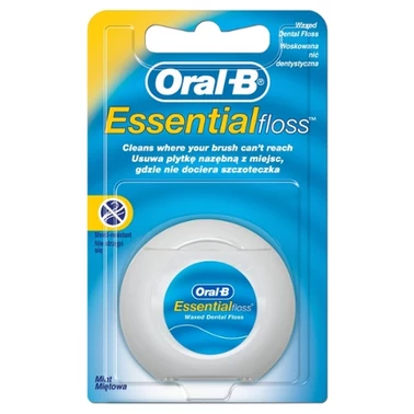 Oral-B Essential Nić dentystyczna miętowa 50 m - 1