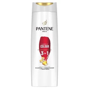 Pantene Pro-V Lśniący kolor 3 w 1 Szampon do włosów farbowanych, 360 ml - 0