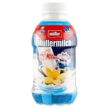 Müller Müllermilch Napój mleczny o smaku waniliowym 400 g - 1