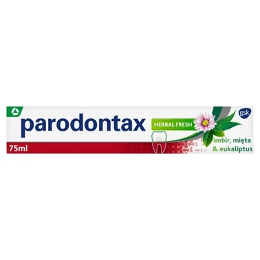 Parodontax Herbal Fresh Pasta do zębów z fluorkiem 75 ml - 4