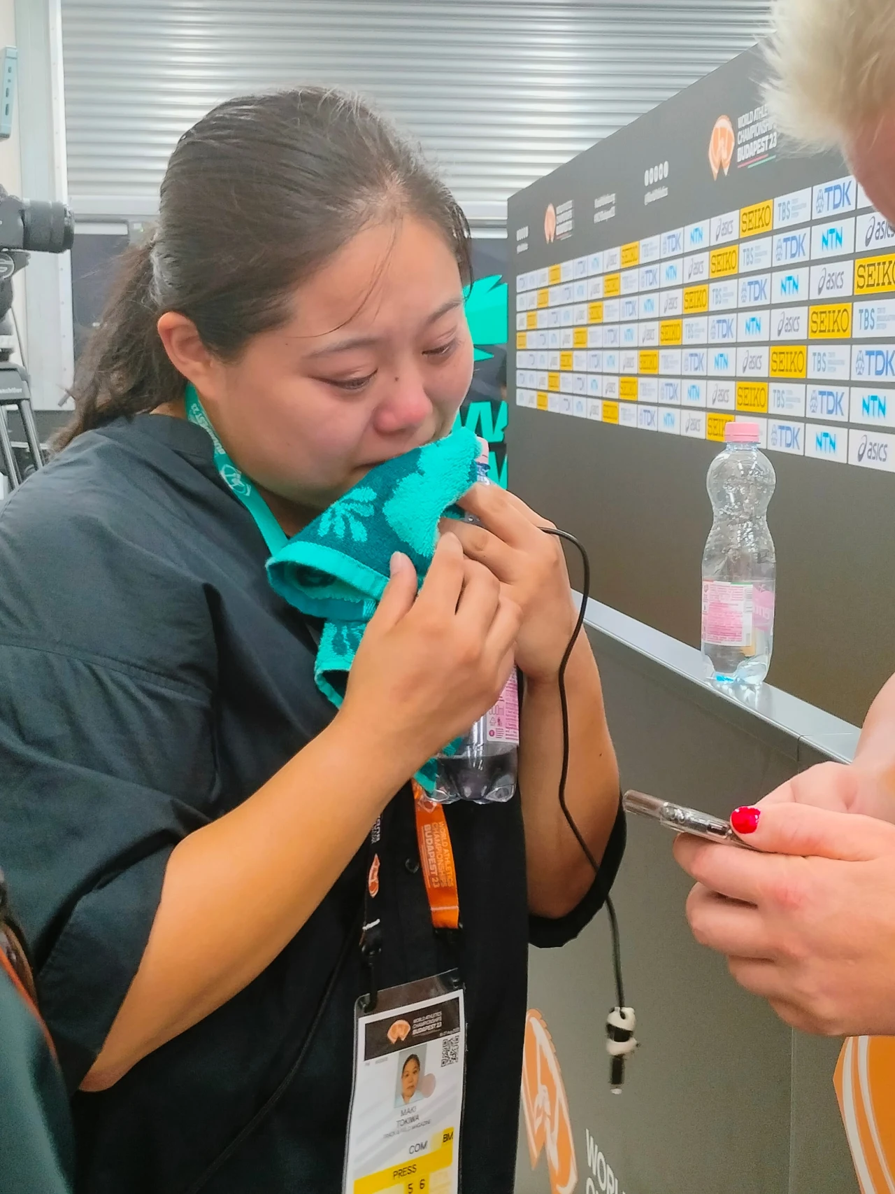 Maki Tokiwa, japońska fanka Anity Włodarczyk Maki Tokiwa, japońska fanka Anity Włodarczyk