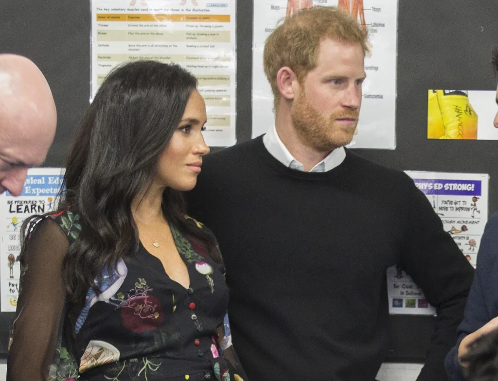 Książę Harry i Meghan Markle.