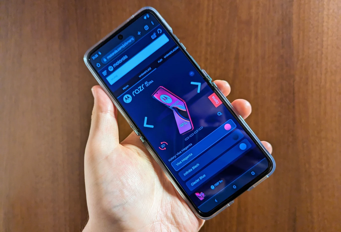 Składak od Motoroli, czyli Motorola Razr 40 Ultra. Składak od Motoroli, czyli Motorola Razr 40 Ultra.