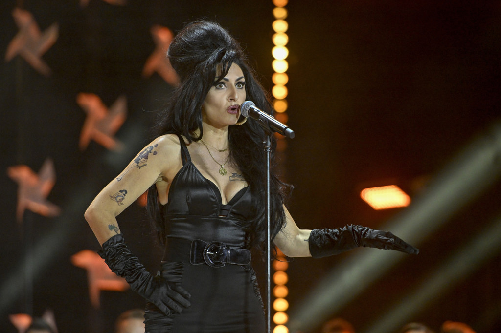 Tania Alboni jako Amy Winehouse podczas Earth Festival 2023