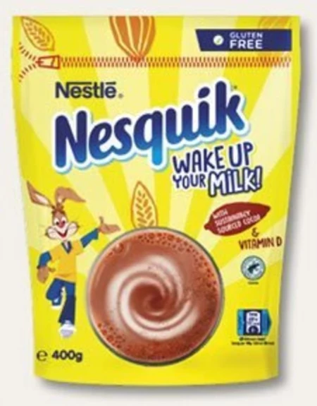 Nesquik Rozpuszczalny napój kakaowy z dodatkiem witamin 400 g