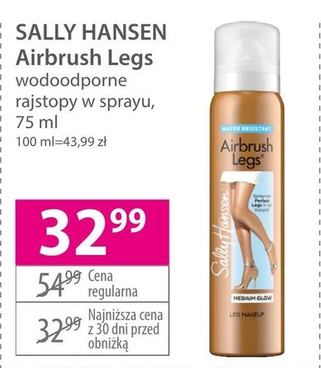 Rajstopy w sprayu Sally Hansen