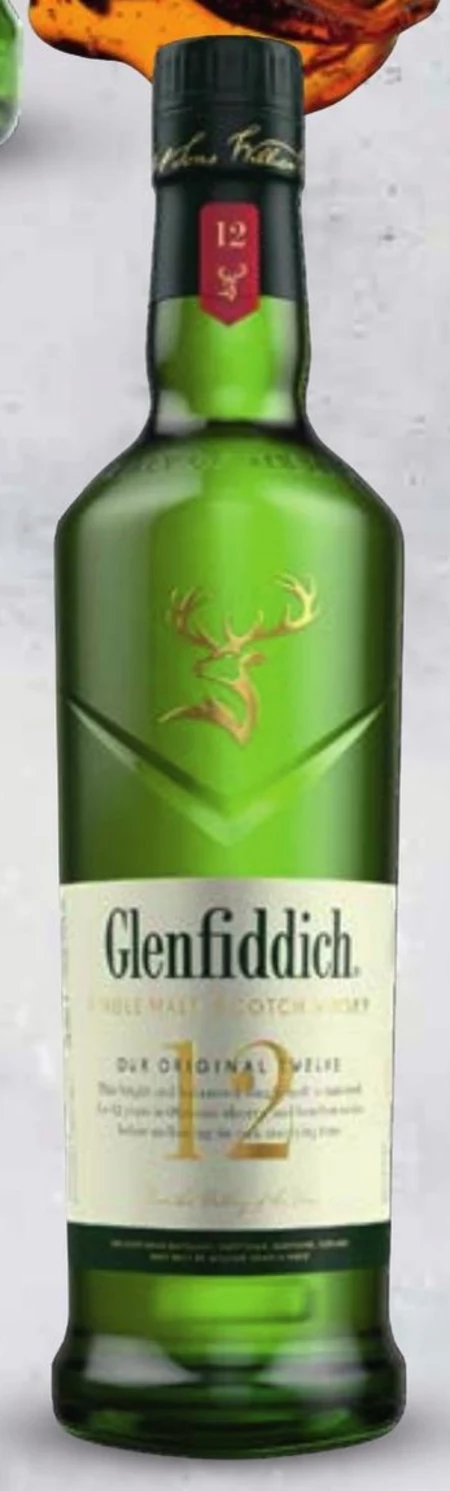 Glenfiddich Aged 12 Years Single Malt Scotch Whisky 1 l