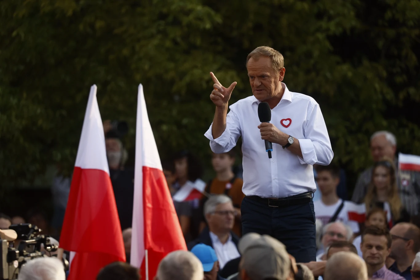 Lider PO Donald Tusk 