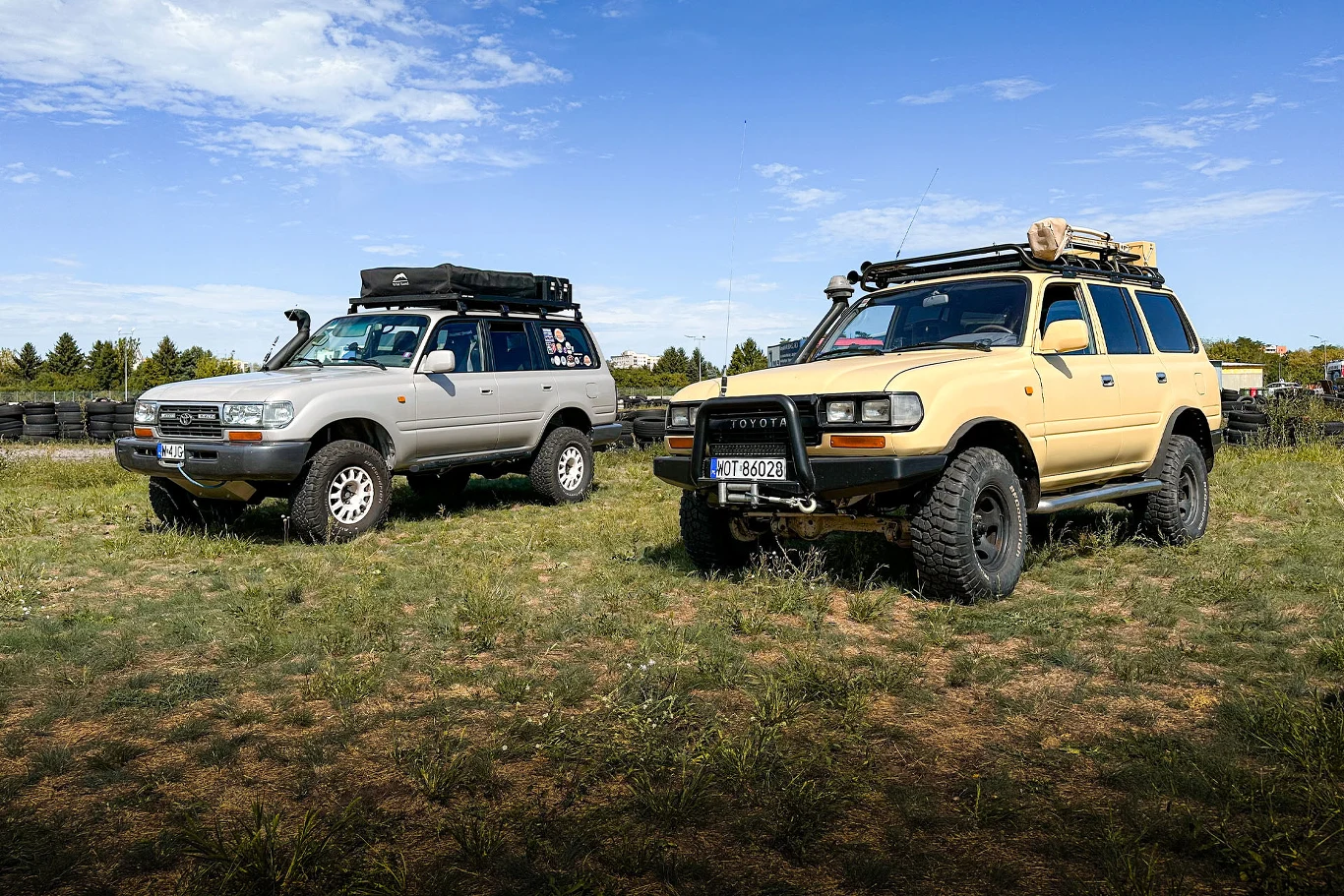 Toyota Land Cruiser HDJ80 zespołu Toyota Team Classic Toyota Land Cruiser HDJ80 zespołu Toyota Team Classic