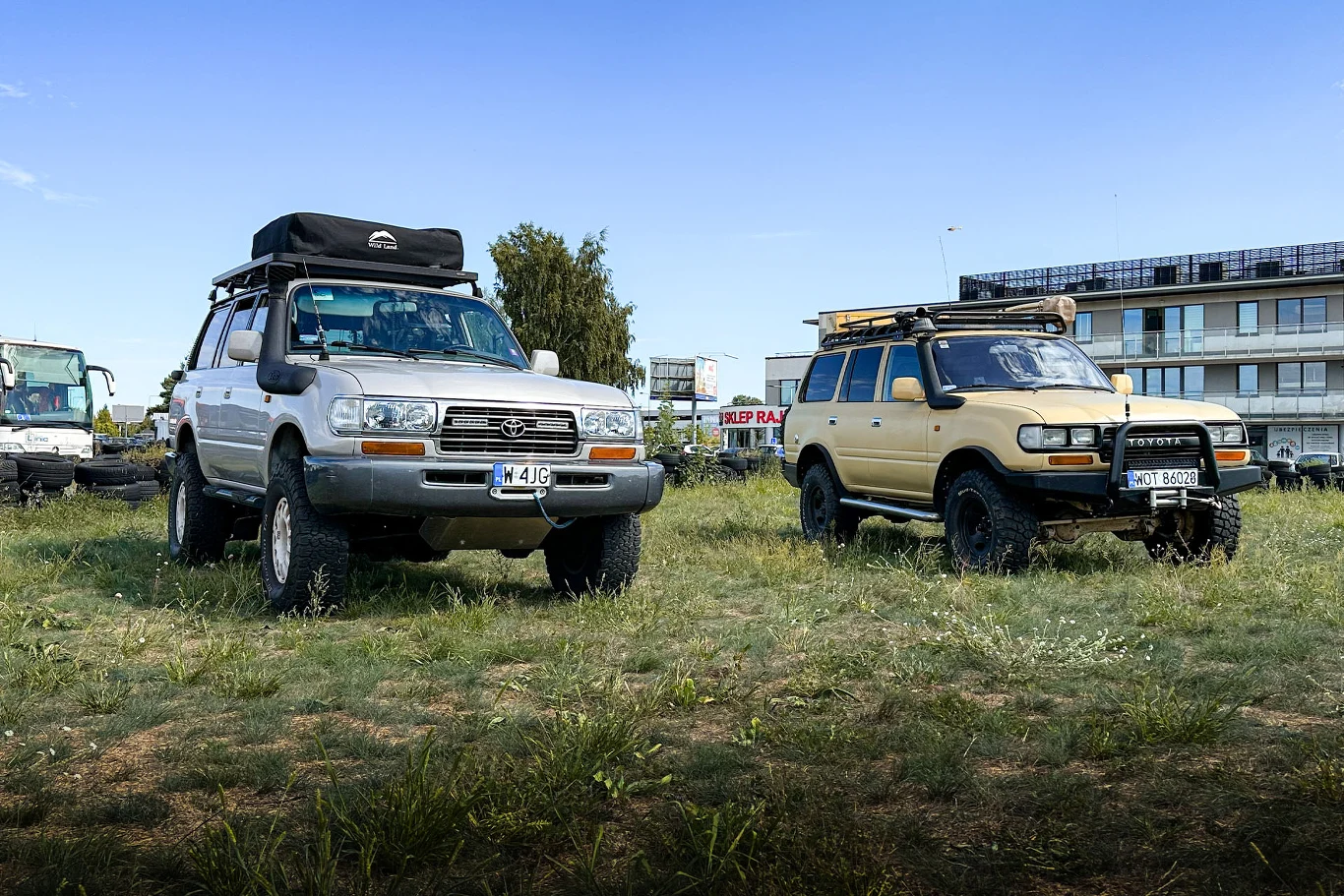 Toyota Land Cruiser HDJ80 zespołu Toyota Team Classic Toyota Land Cruiser HDJ80 zespołu Toyota Team Classic