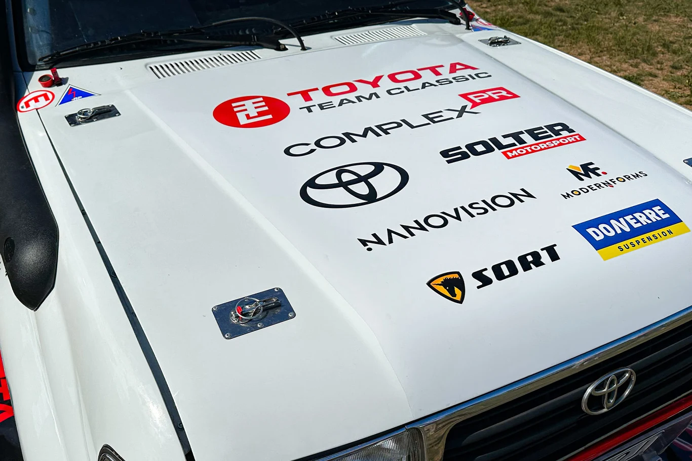 Toyota Land Cruiser HDJ80 zespołu Toyota Team Classic Toyota Land Cruiser HDJ80 zespołu Toyota Team Classic