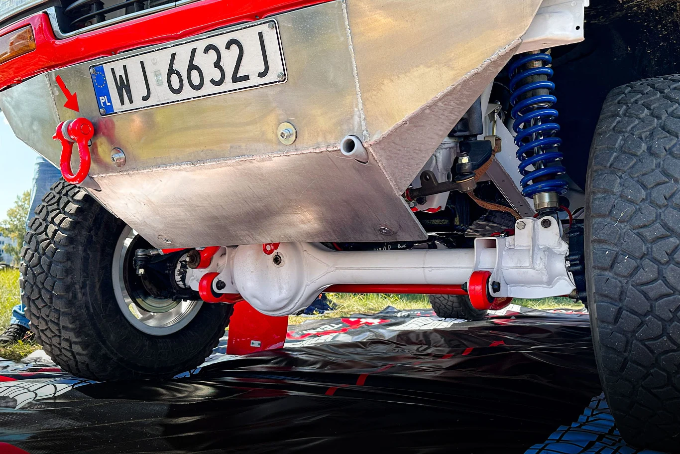 Toyota Land Cruiser HDJ80 zespołu Toyota Team Classic Toyota Land Cruiser HDJ80 zespołu Toyota Team Classic