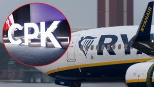 "Rząd faworyzuje CPK i LOT". Ryanair niezadowolony