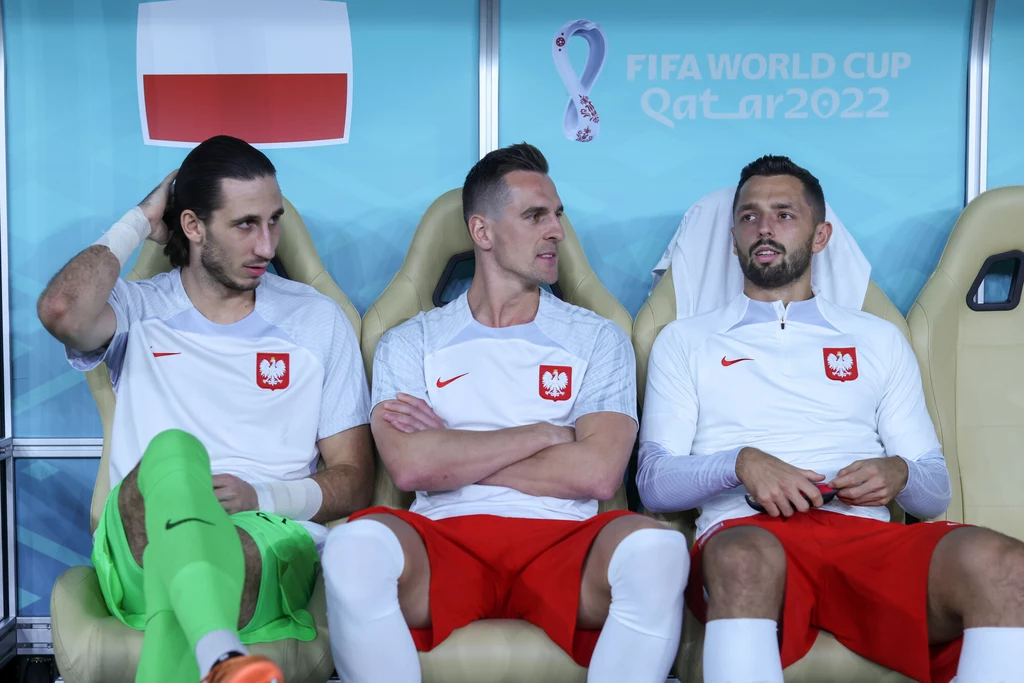 Kamil Grabara, Arkadiusz Milik i Mateusz Wieteska Kamil Grabara, Arkadiusz Milik i Mateusz Wieteska