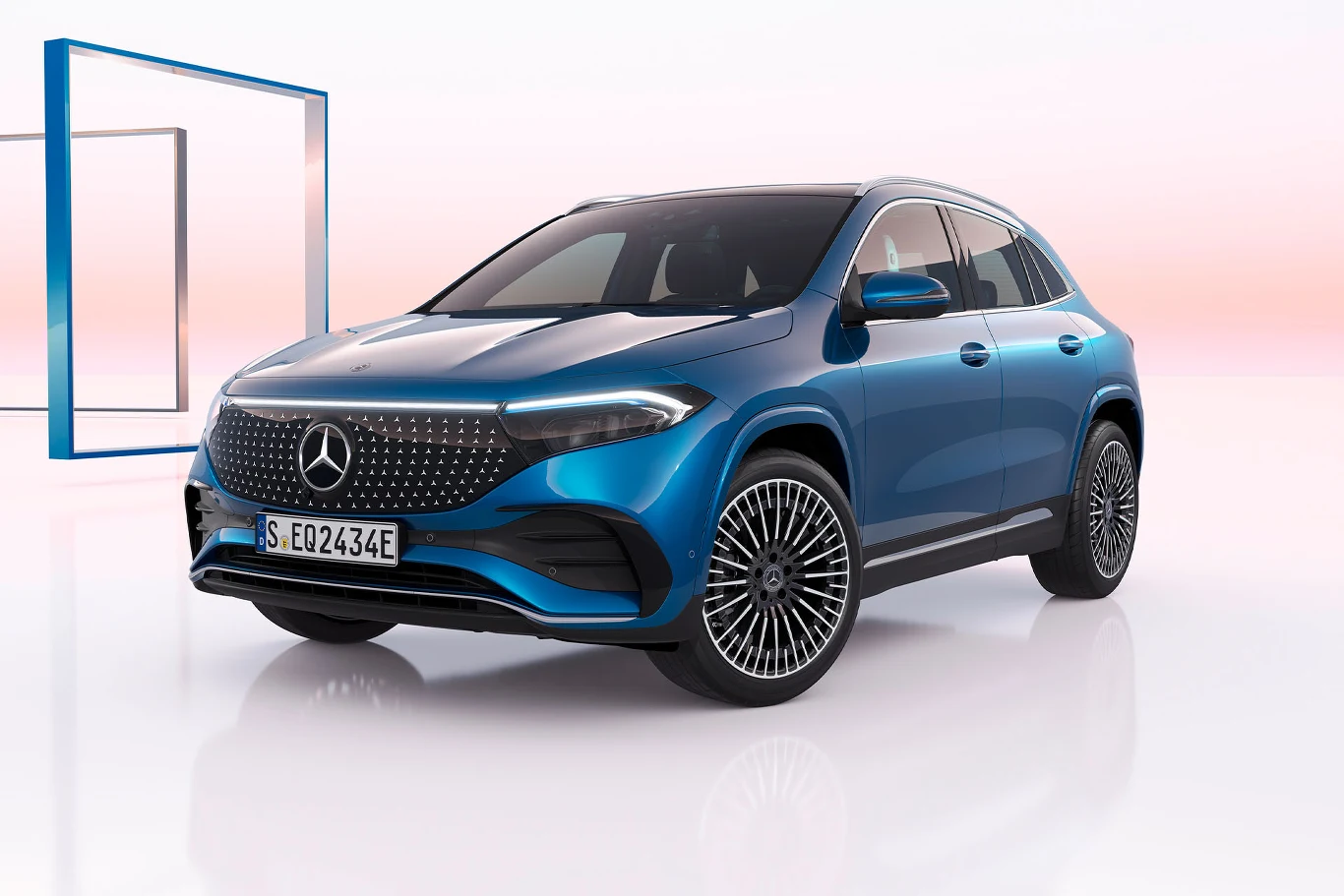 Mercedes EQA po liftingu