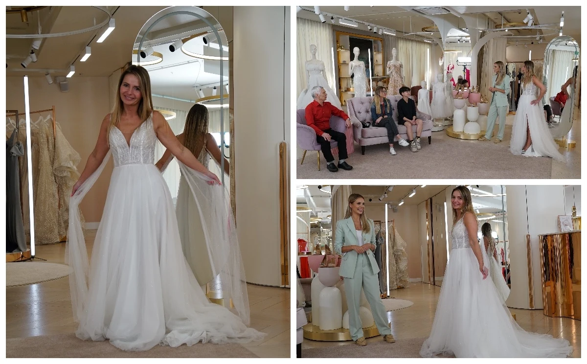 Kadr z programu „Ślubne pogotowie Izabeli Janachowskiej” Kadr z programu „Ślubne pogotowie Izabeli Janachowskiej”