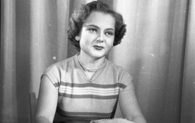 Pierwsza spikerka telewizyjna Maria Rosa-Krzyżanowska Pierwsza spikerka telewizyjna Maria Rosa-Krzyżanowska