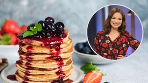 Puszyste pancakes rozpływają się w ustach. Tak przyrządza je Anna Starmach