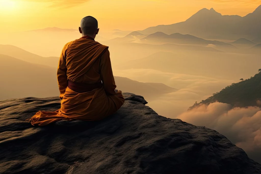 Tybetański mnich poznał losy świata?