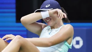 Łzy szczęścia Igi Świątek po wywalczeniu zwycięstwa w zeszłorocznym US Open