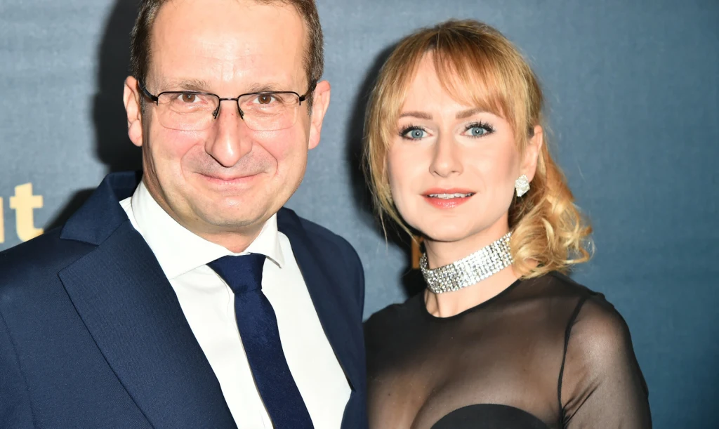 Robert Górski z żoną Robert Górski z żoną