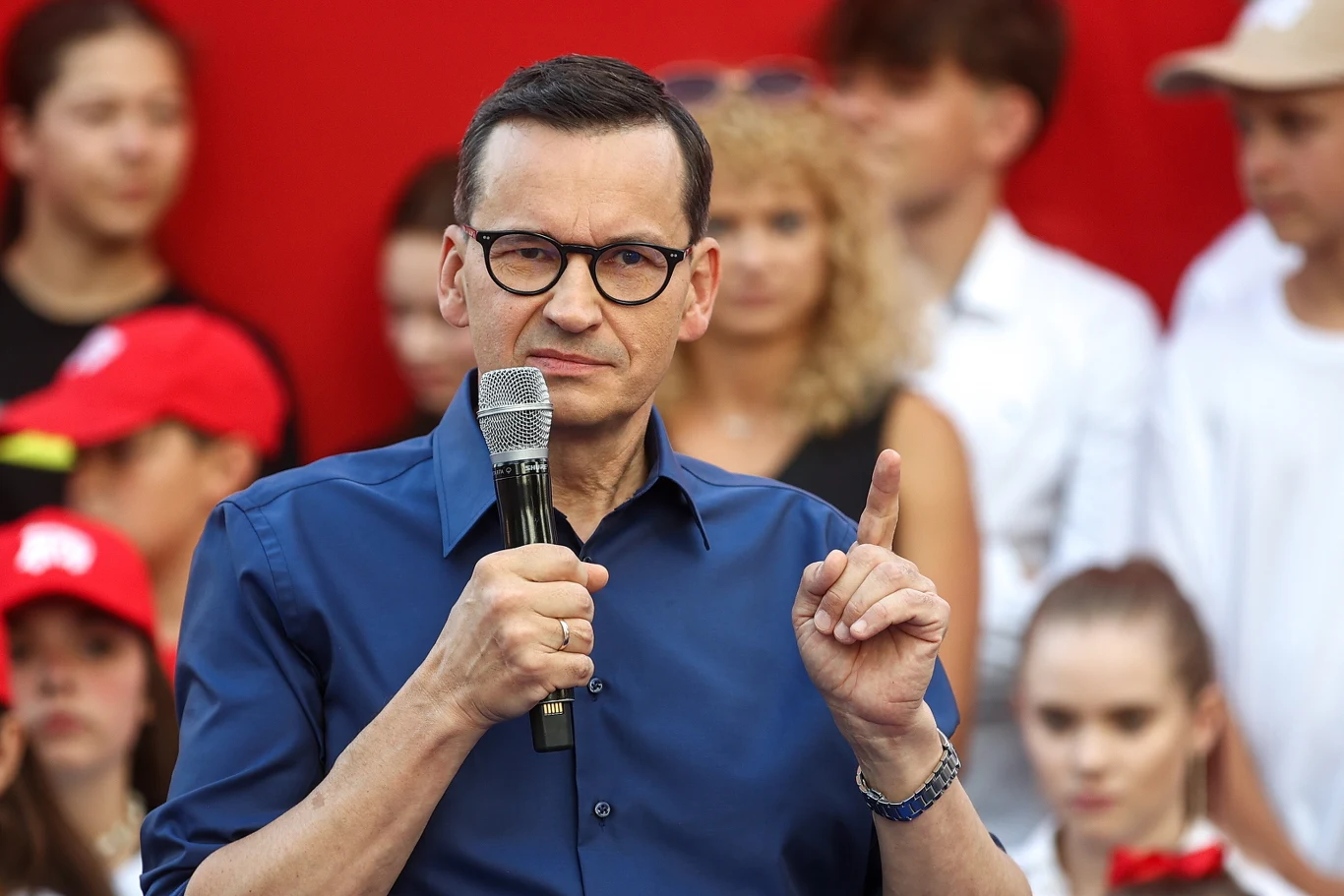 Mateusz Morawiecki w Kolbuszowej Mateusz Morawiecki w Kolbuszowej