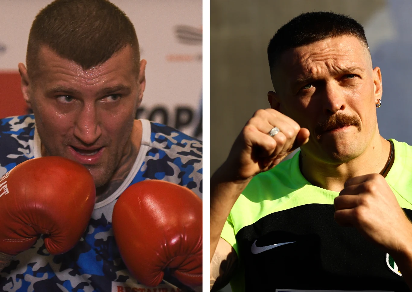 Mariusz Wach i Ołeksandr Usyk