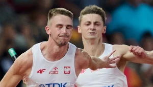 Adam Burda (po prawej) i Mateusz Siuda. Na tej zmianie prysły marzenia Polaków o finale