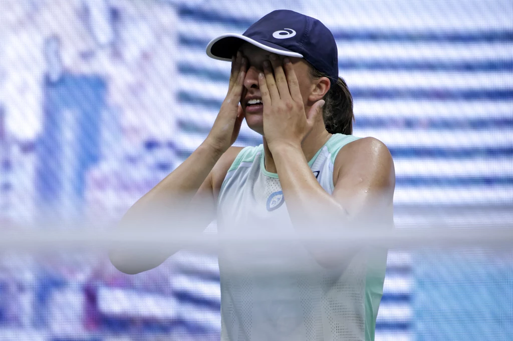 Iga Świątek po zwycięstwie w zeszłorocznym US Open