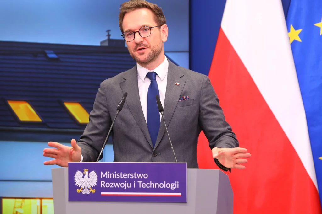Minister rozwoju i technologii Waldemar Buda