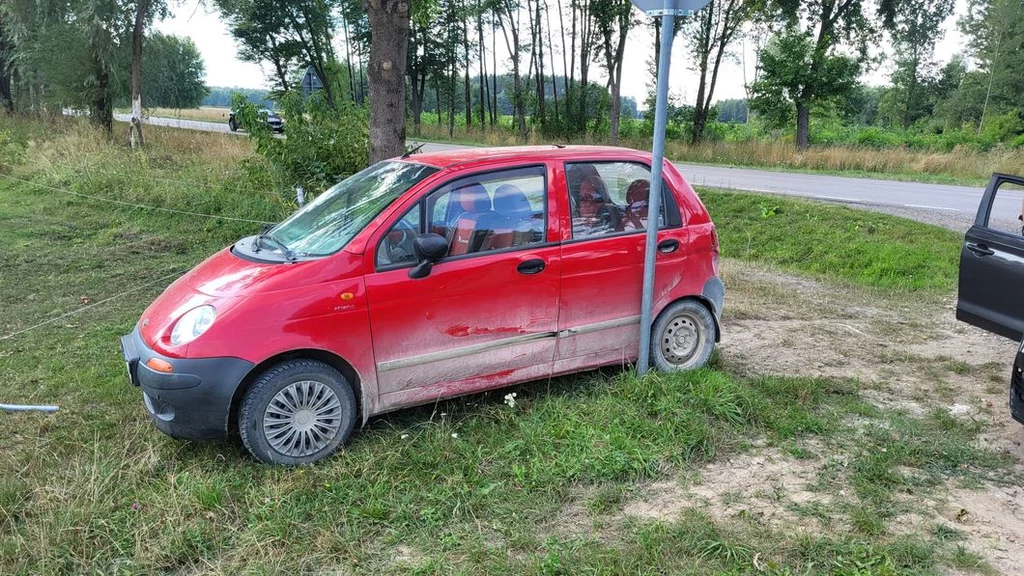 Policyjny pościg za 11-latkiem. „Chciał się tylko przejechać” Fot. KPP Bielsk Podlaski 