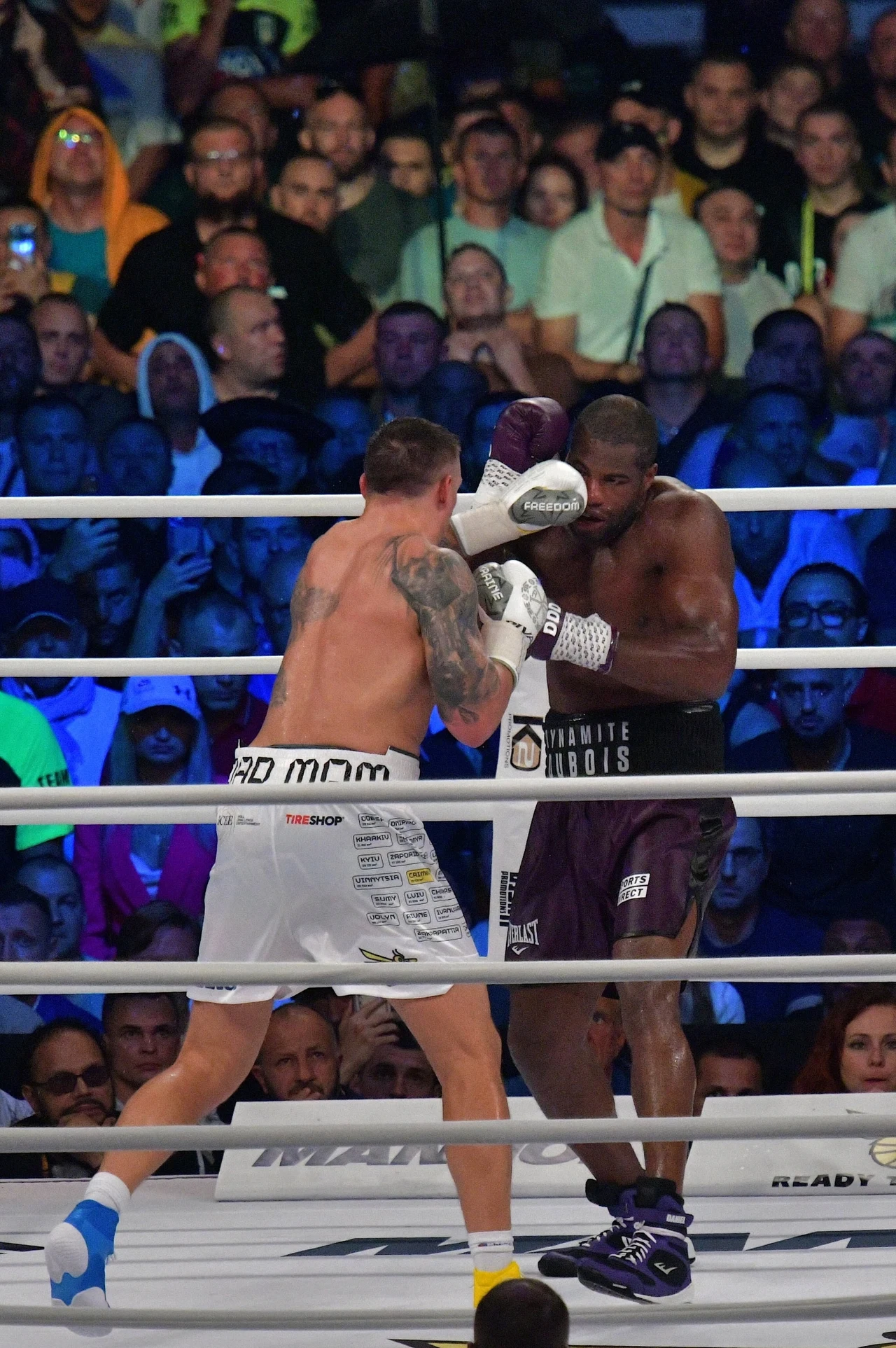 Ołeksandr Usyk w walce z Danielem Dubois Ołeksandr Usyk w walce z Danielem Dubois