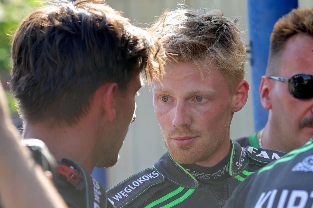 Patrick Hansen w trakcie meczu. Patrick Hansen w trakcie meczu.