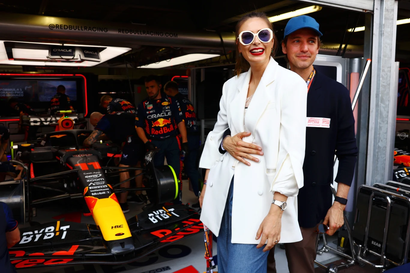 Maria Szarapowa i Alexander Gilkes na F1 Grand Prix of Monaco
