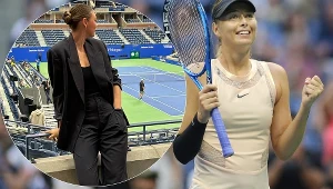Maria Szarapowa wróciła na US Open w roli kibica
