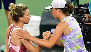 Simona Halep mierzyła się z Igą Świątek w marcu zeszłego roku