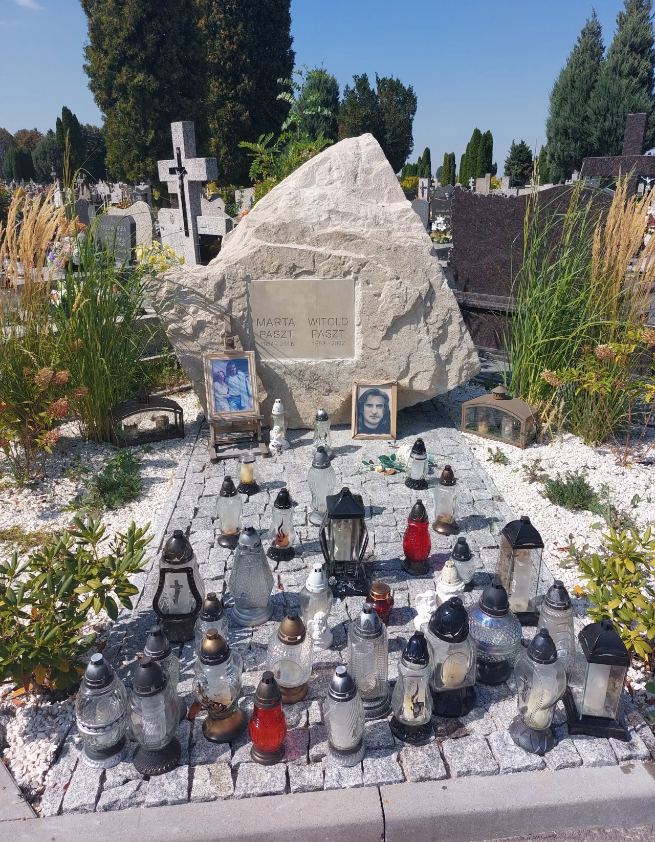 Grób Witolda Paszta Grób Witolda Paszta