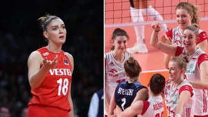 Zehra Gunes (z lewej) i reprezentantki Turcji staną na drodze polskich siatkarek do półfinału mistrzostw Europy