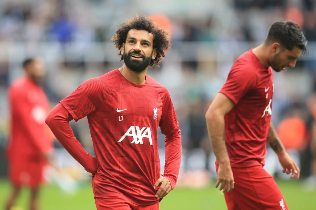 Mohamad Salah w barwach Liverpool FC Mohamad Salah w barwach Liverpool FC