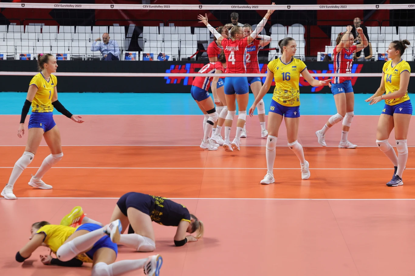 Ukrainki żegnają się z mistrzostwami Europy na 1/8 finału. Dalej grają Czeszki Ukrainki żegnają się z mistrzostwami Europy na 1/8 finału. Dalej grają Czeszki