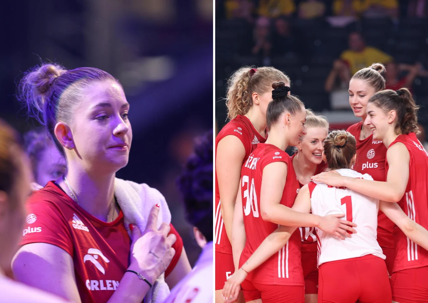 Magdalena Stysiak (z lewej) zachwala atmosferę w kadrze siatkarek Magdalena Stysiak (z lewej) zachwala atmosferę w kadrze siatkarek
