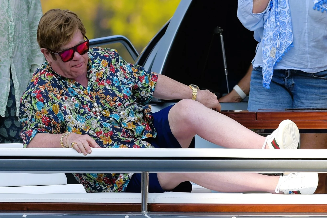 Elton John miał wypadek w swojej rezydencji Elton John miał wypadek w swojej rezydencji