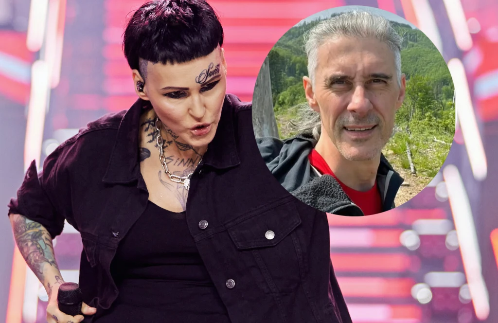 Agnieszka Chylińska i były mąż /https://www.instagram.com/przewodnik.spokoju/