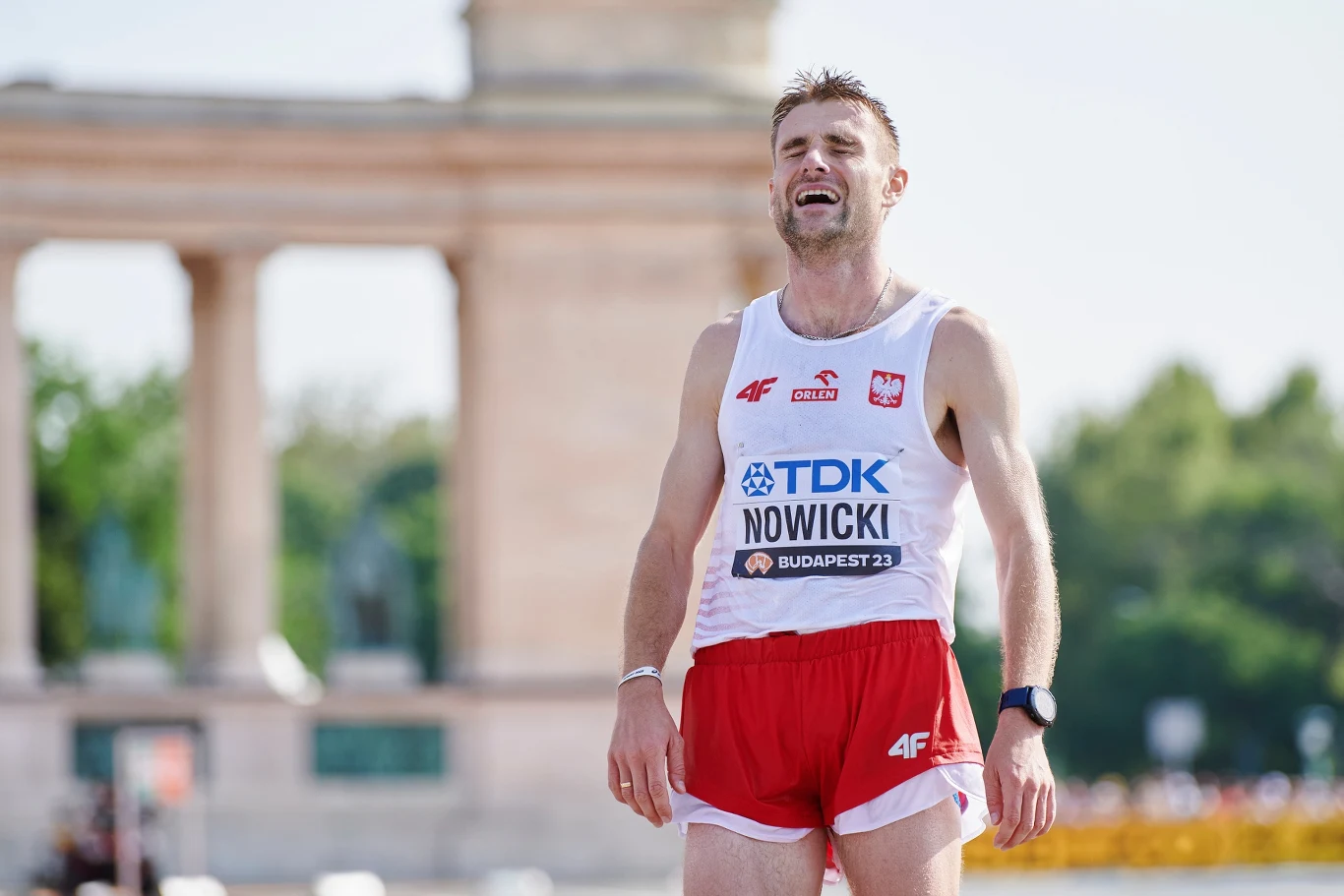 Adam Nowicki na MŚ w Budapeszcie Adam Nowicki na MŚ w Budapeszcie