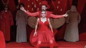 Agnieszka Przepiórska podczas występu